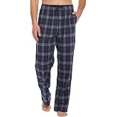 Tall MobPlace Mens 34/36 Inseam 100% Cotton Pajama Pants for Tall Men