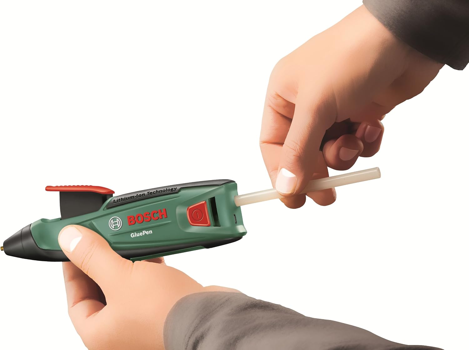 Bosch 06032A2070 Cordless Hot Glue Gun GluePen (Micro USB Charger, 4 x Ultrapower Glue Sticks, 3.6 V Cardboard Box) - Image 3