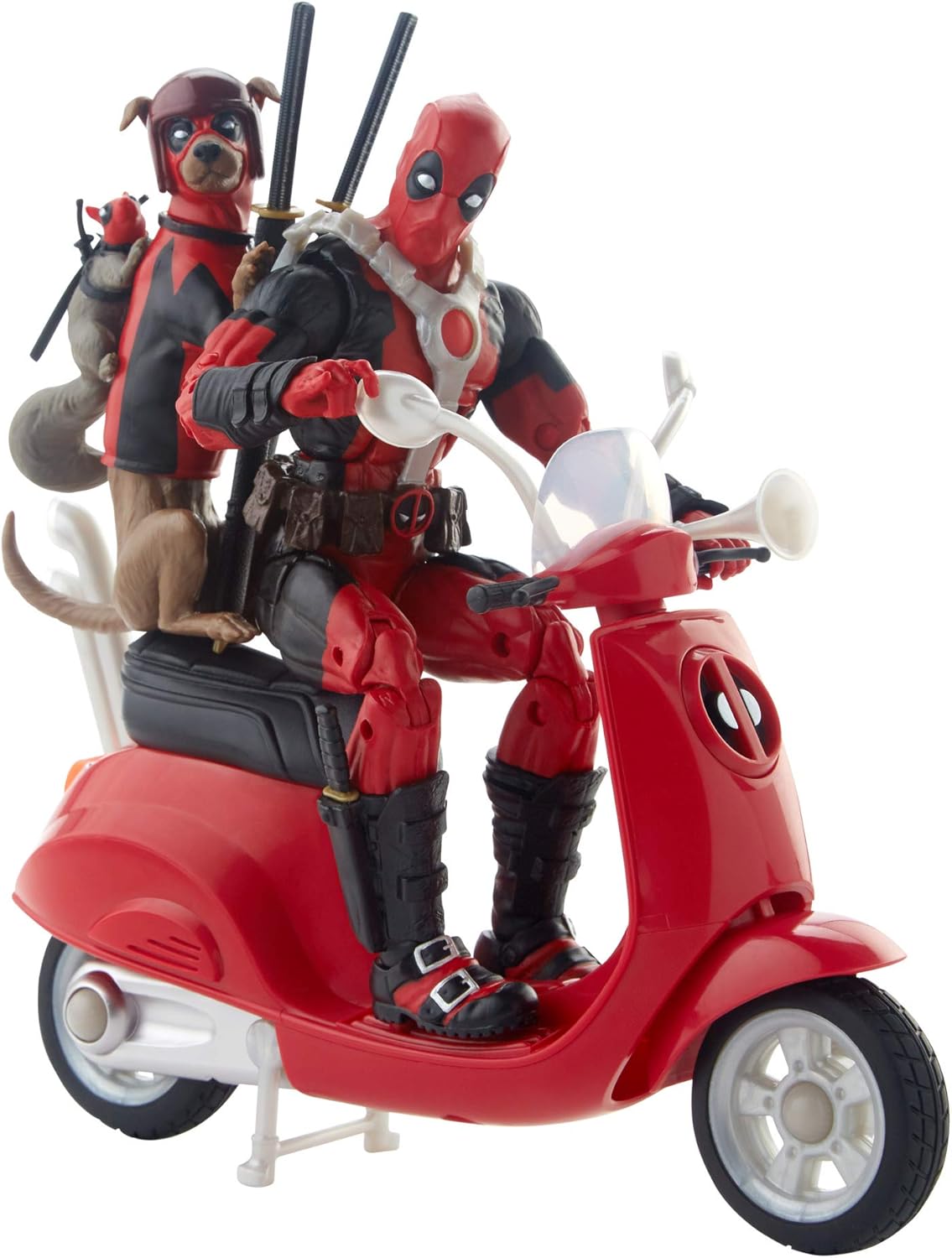 deadpool with scooter