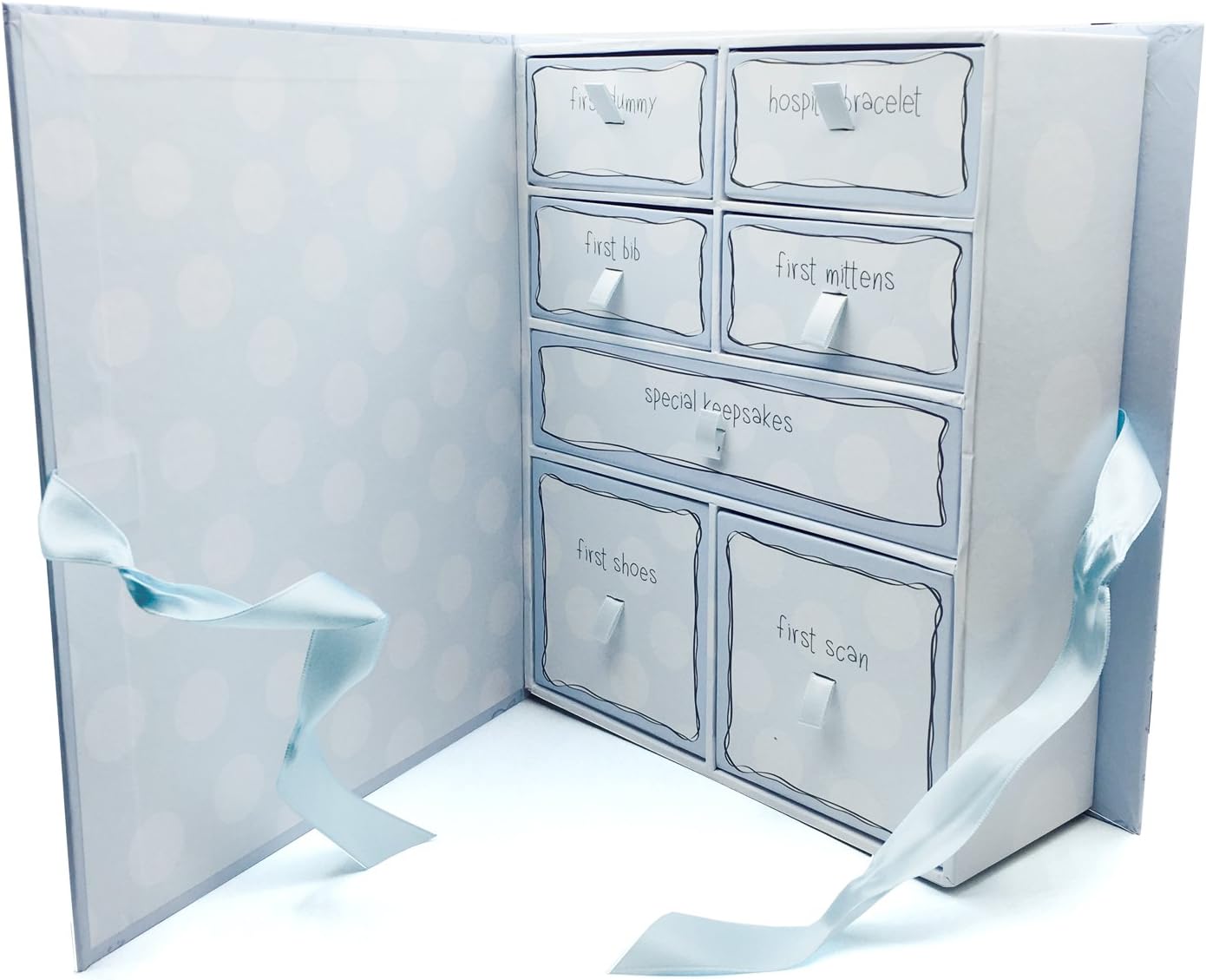 Baby Boy Compartment Keepsake Box Gift Precious Little Boy Gift