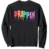 paint drip hoodie amazon