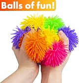 abeec 12 Pack Jiggly Balls – Squishy Sensory Fidget Stress Toys Assorted view 2