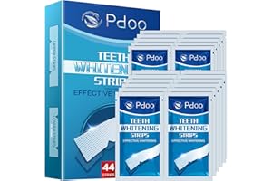 Teeth Whitening Strip 22 Treatments - Whitening for Teeth Sensitive, Professional Teeth Whitening Strips, Fast Remove Smoking