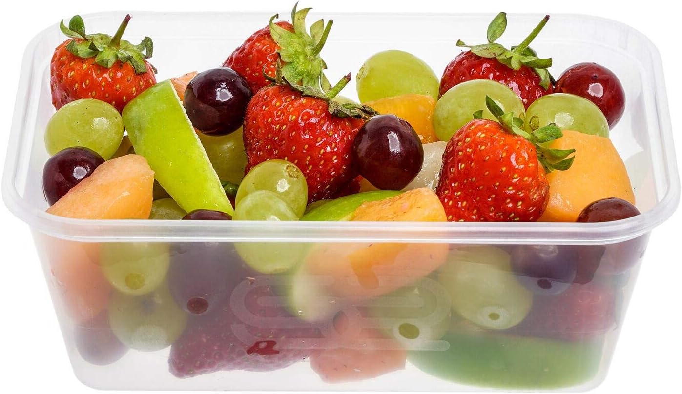 Euro Classic Essential Housewares 10 Plastic Food Containers with Lids - Image 3