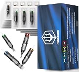 UPTATSUPPLY Poseidon Tattoo Cartridge Needles 50Pcs Mixed Sizes RL RS M1 RM view 1