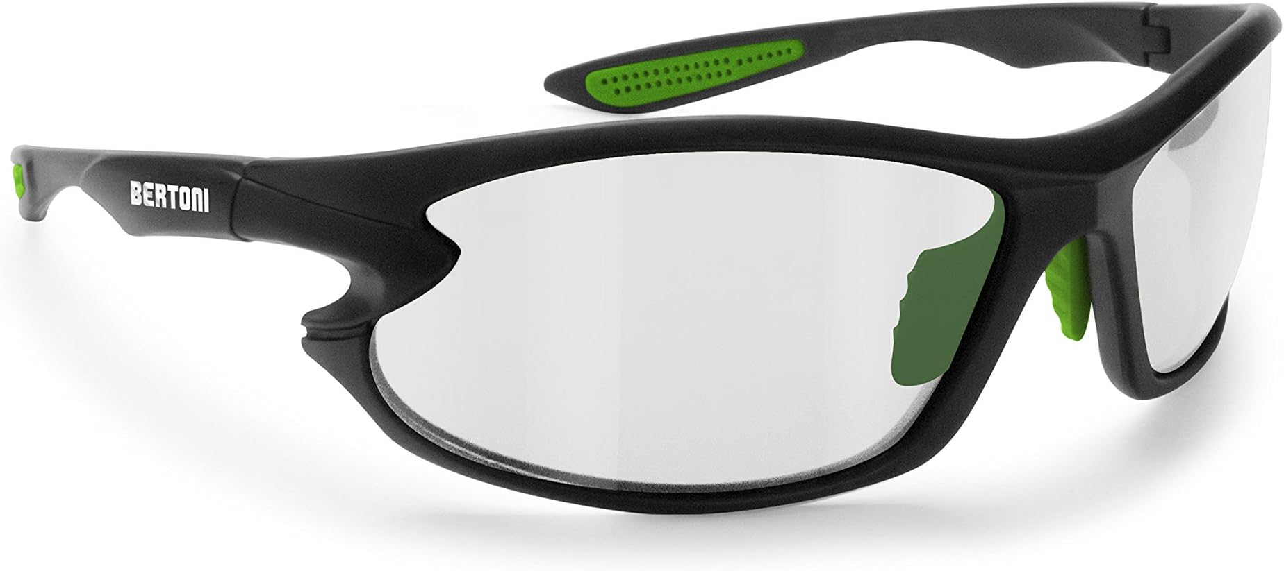 Polarized Sports Sunglasses Photochromic for men women Running Cycling Fishing Golf Baseball - mod. 676 Windproof Wraparound Design