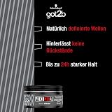 got2b Phenomenal Wave Cream 100ml Men's Hair Styling Natural Waves Long Lasting view 3