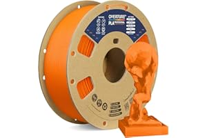 OVERTURE PLA Plus (PLA+) Filament 1.75mm, Stronger & More Durable, Professional Toughness 3D Printer Filament 1kg (2.2lbs), H
