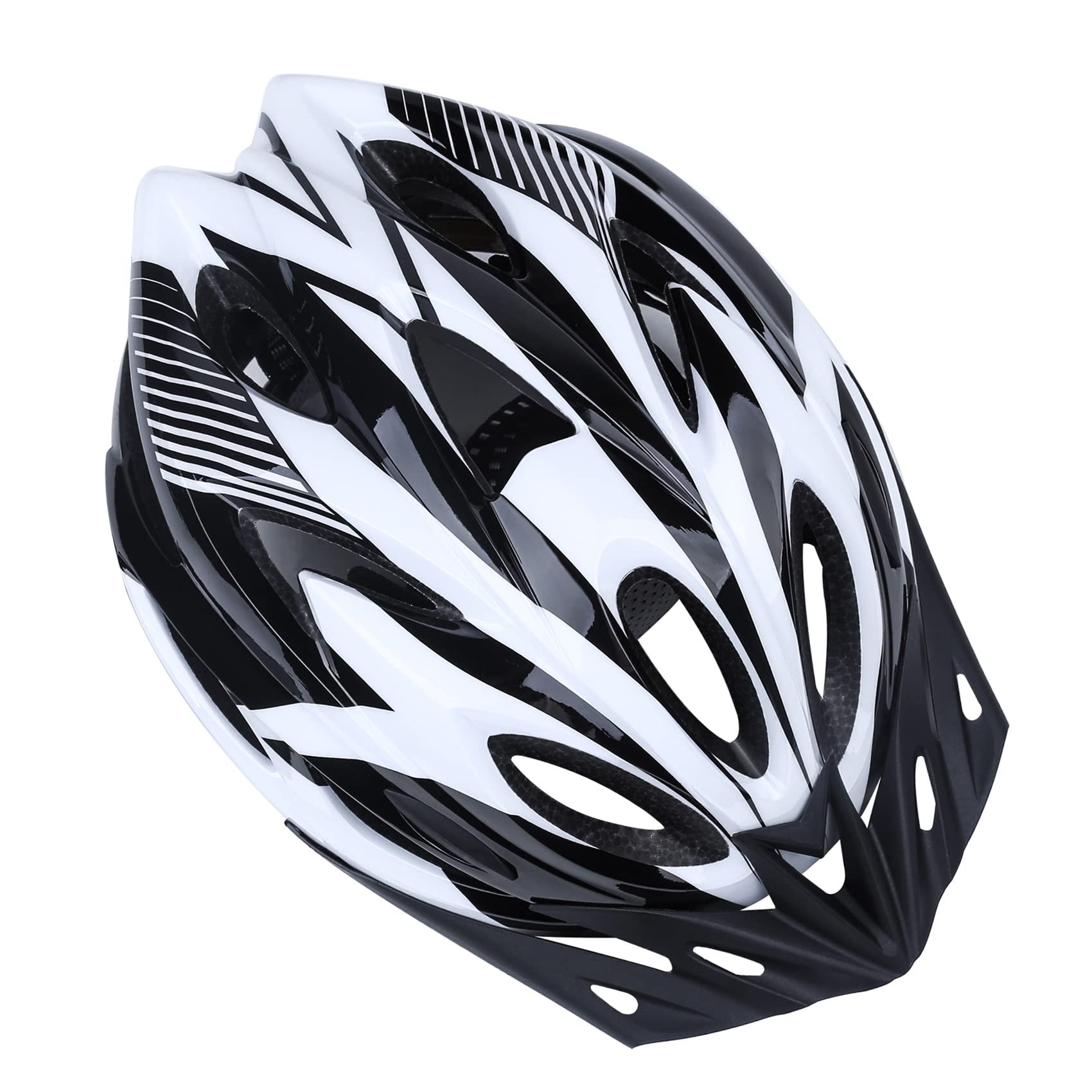 Shinmax Bike Helmet with Detachable Visor Cycle Helmet Adult Men Women Lightweight Bicycle Helmet CE Certified Safety Protection Breathable Comfortable Cycling Helmet Adjustable Size 57-62 cm