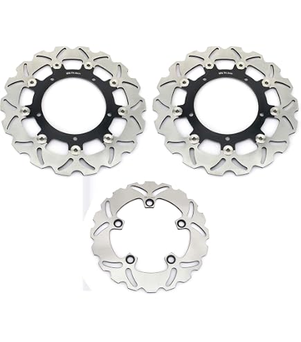 Amazon.com: SFriding Front Brake Disc Rotors for Yamaha YZF-R1 98