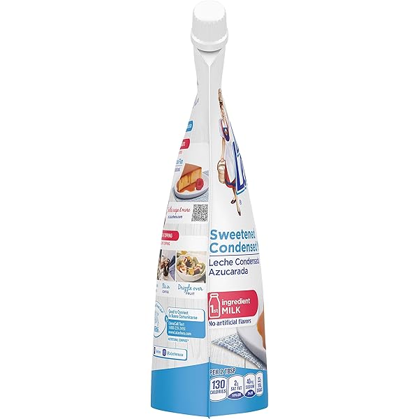 NESTLE LA LECHERA SWEETENED CONDENSED MILK, 28 OZ SQUEEZE POUCH