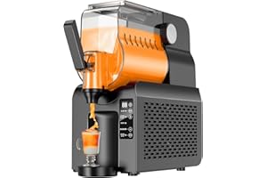 SOZT Slushie Machine 88oz - All-in-One Home Slush Maker Frozen Drink Machine | No Ice Needed | 5 Pre-Set Programs | Quiet Operation | Auto-Cleaning | Perfect for Milkshake, Margarita, Smoothie, Frappé