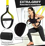 Sling Trainer Full Body Training Home Gym Outdoor Yellow view 2