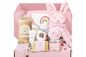 iAOVUEBY New Mom Gifts & Baby Girl Gifts, Baby Shower Gifts for Mom to Be, Pregnancy Gifts for Expecting Mom, First Time Mothers Day Gift for New Mom, Pregnancy Gifts for Women and Baby