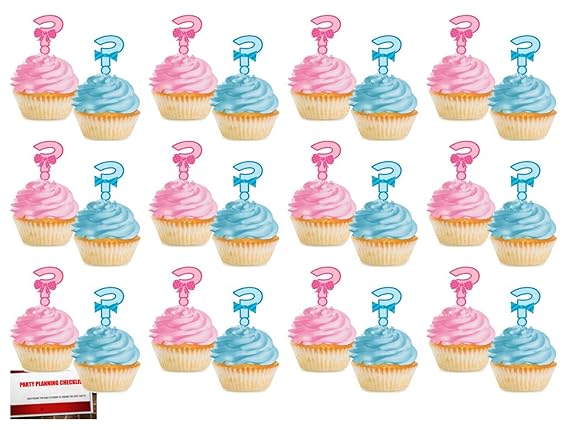 Party Supplies Laventy Set Of 35 Circus Cupcake Toppers Circus