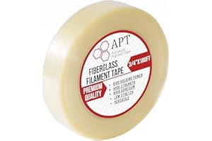 APT Heavy Duty Monodirectional Fiberglass Reinforced Filament Tape, Strapping Tape, Packing Tape, Bundling Tape, Box Sealing 