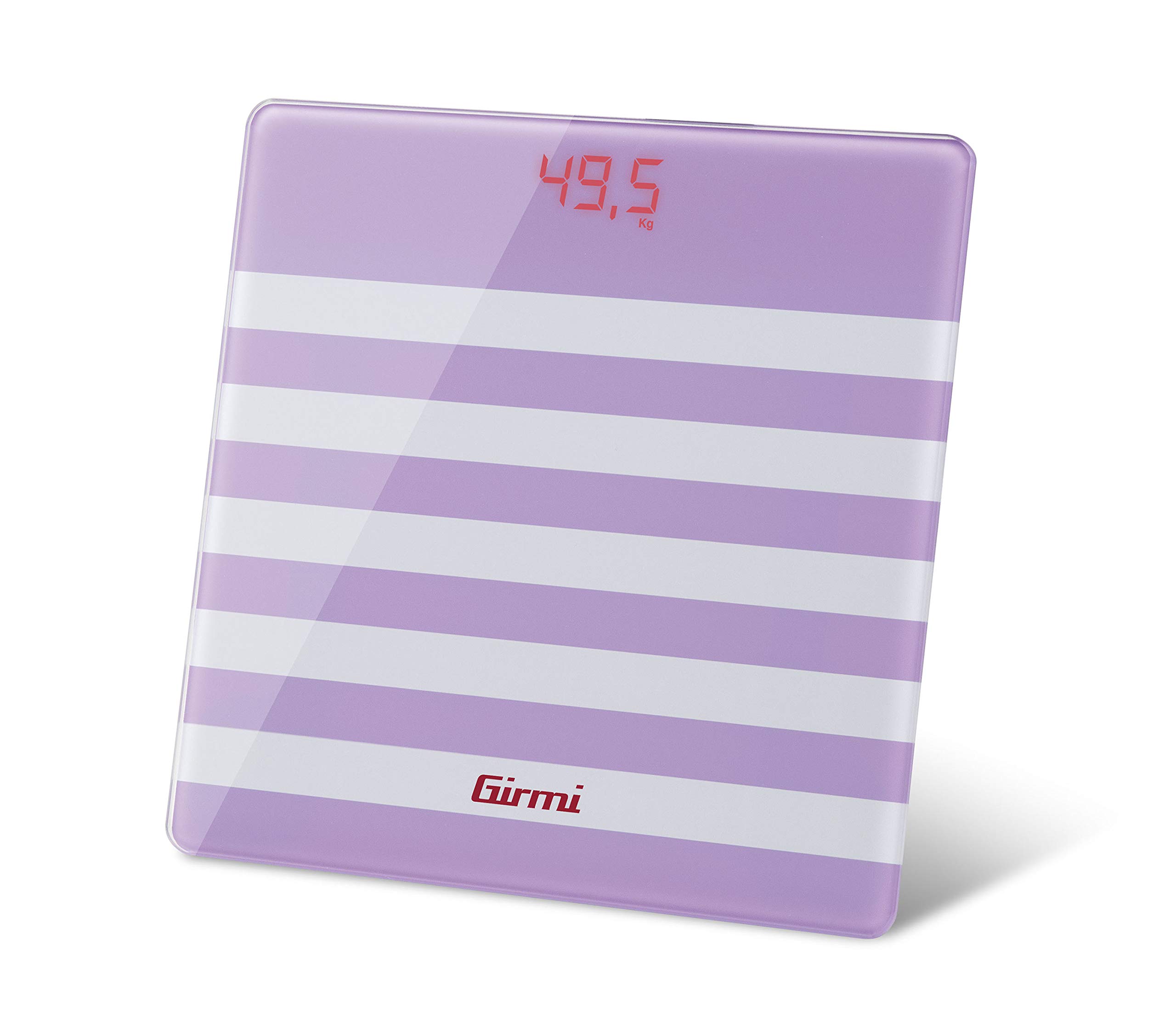 Girmi BP21 Fuchsia Glass Digital Bathroom Scales