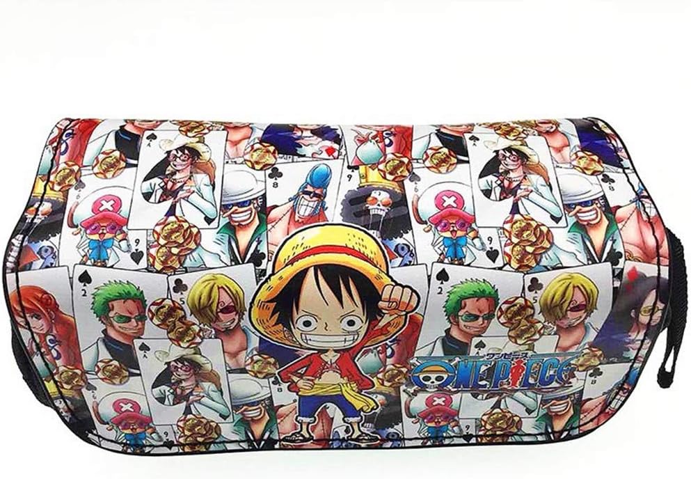 One Piece Cover Rotating Double Layer Zip Pencil Case Printing Pencil Bag Storage Bag Hot Gift