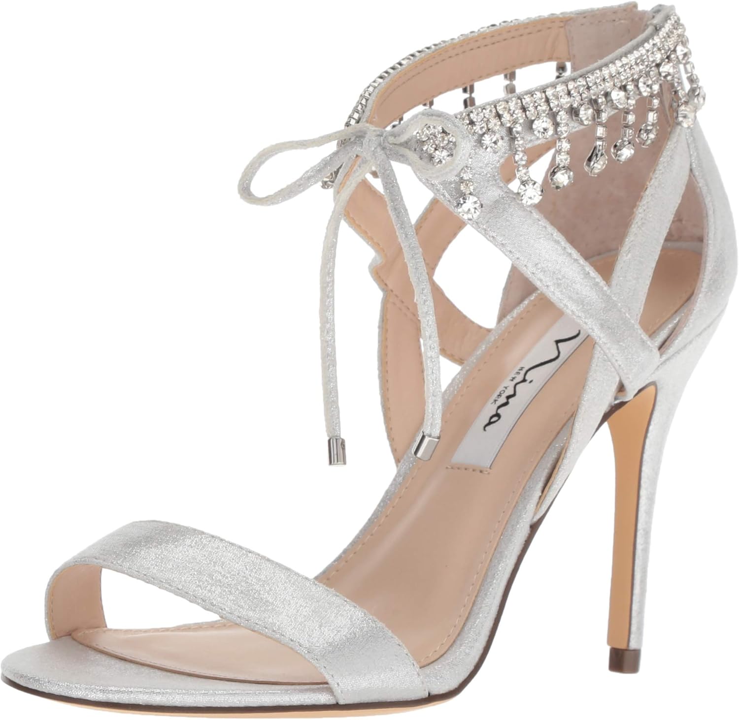 nina clarity ankle strap sandal