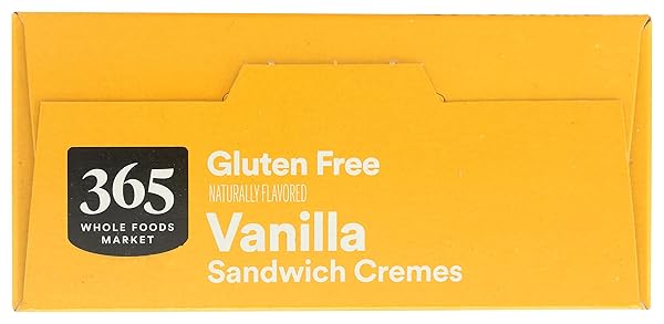 365 BY WHOLE FOODS MARKET, VANILLA SANDWICH CREMES, 8 OUNCE