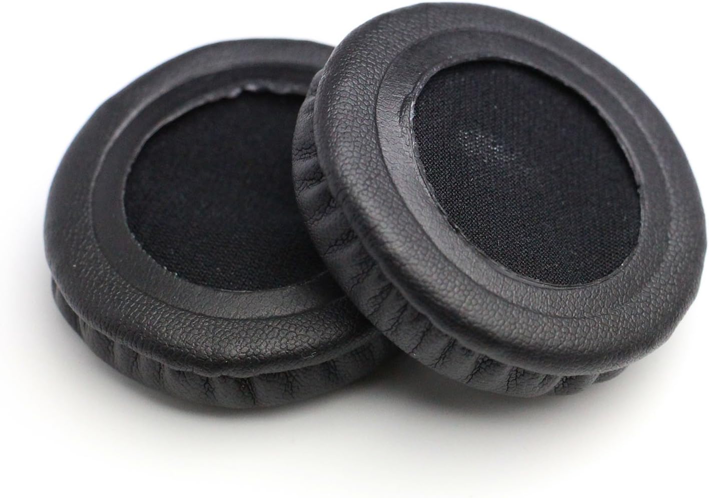 ShineCozy Premium Headphones Earpads Protein Leather Foam Ear Cushions,Headset Ear Pads Spare Replacement Parts (For Universal Size Diameter 50MM J-18) - Image 5