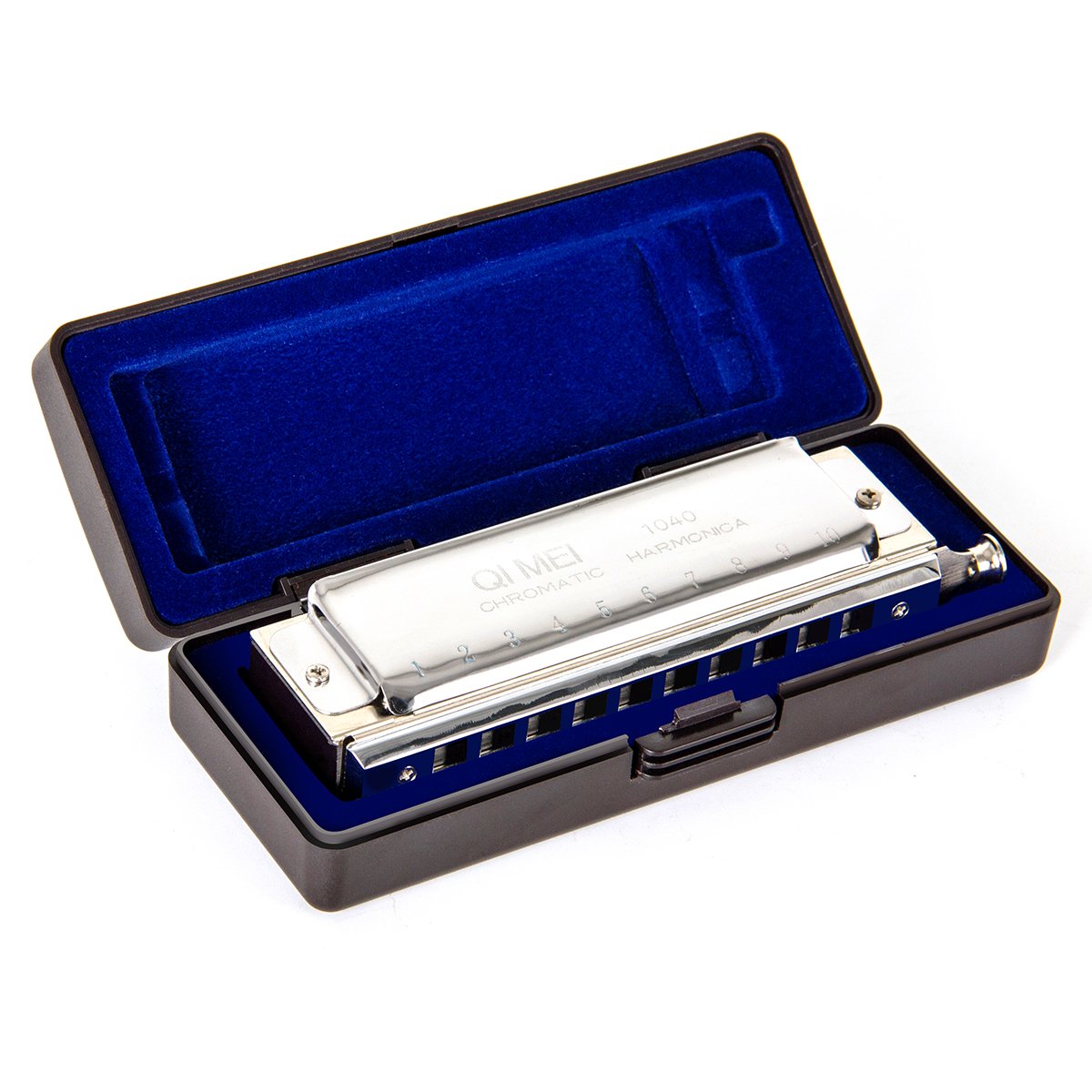 Kmise Chromatic Harmonica French Harp Mouth Organ Amazon.in Electronics