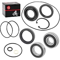Left Rear Axle Wheel Bearing Seals for Honda Foreman 520 TRX520FE2/FM1/FM2 20-23