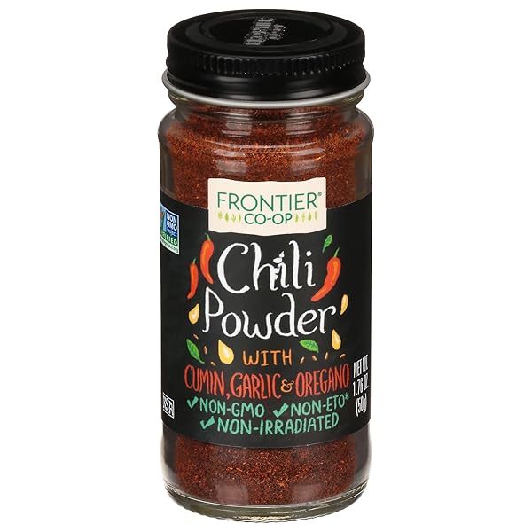 FRONTIER CO-OP FIESTA CHILI POWDER, 1.76 OUNCE