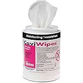 Metrex CaviWipes Disinfecting Towelettes – Durable Non-Woven Disinfecting Wipes for Hard, Non-Porous Surfaces in Healthcare &