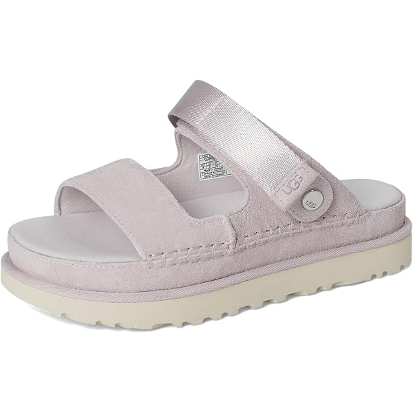 Amazon.com | UGG Women's La Cloud Sport Sandal, Bright White, 12