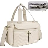 Bible Cover Case for Women,Bible Tote Bag with Shoulder Strap,Church Bag with Multiple Pockets for Bible Study Accessories