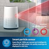 Philips AC0820/30 Series 800 Compact Air Purifier HEPA Real Time Air Quality view 7