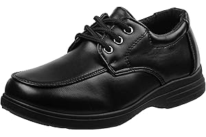 Josmo Boys' Dress Shoes - School Uniform Derby Shoes Loafers (Toddler/Boy)
