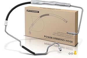 A-Premium Power Steering Pressure Hose Line Assembly Compatible with Buick LaCrosse/Allure 2005-2009 & Pontiac Grand Prix 2004-2008, 3.8L, Pump To Rack/Gear
