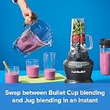 NutriBullet Hot & Cold Blender Combo Charcoal Grey 1.8L 1200W 3 Cups view 4