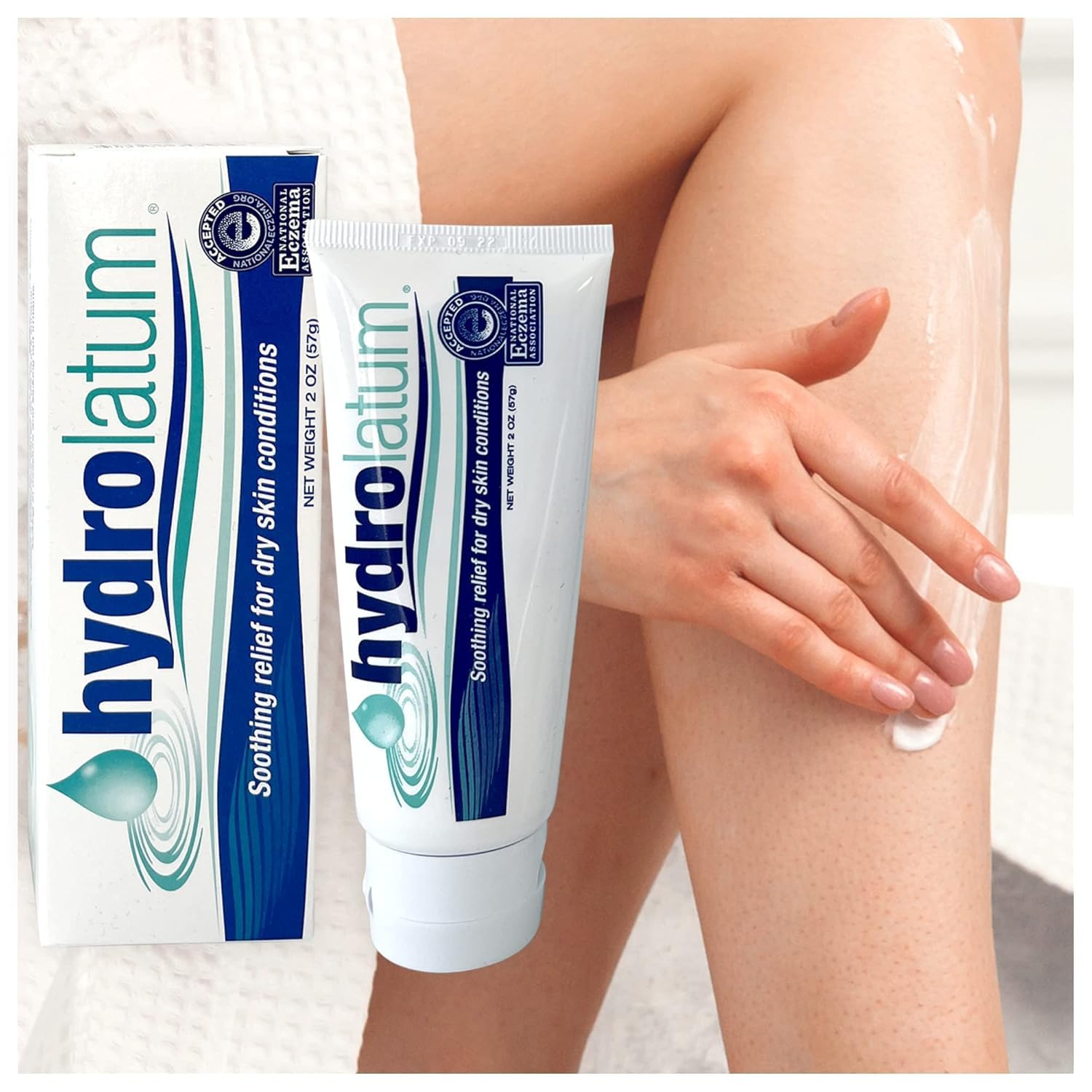 Dry Skin Cream - Hydrating Moisturizer for Sensitive & Extra Dry, Nourishing Body Lotion for Men & Women - 2oz