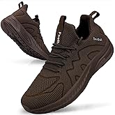 Feethit Mens Non Slip Walking Sneakers Lightweight Breathable Slip on Running Shoes Athletic Gym Tennis Shoes for Men