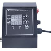 Heat Press Machine Control Box, Temperature Controller Box for K-Type Heat Press with LED Display, K-Type Sublimation Transfer Machine for T-Shirt, Hat, Plate, Cup, Mug