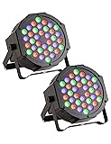 JAJALUYA LED Par Lights 36 LED Stage Lights 9 Modes