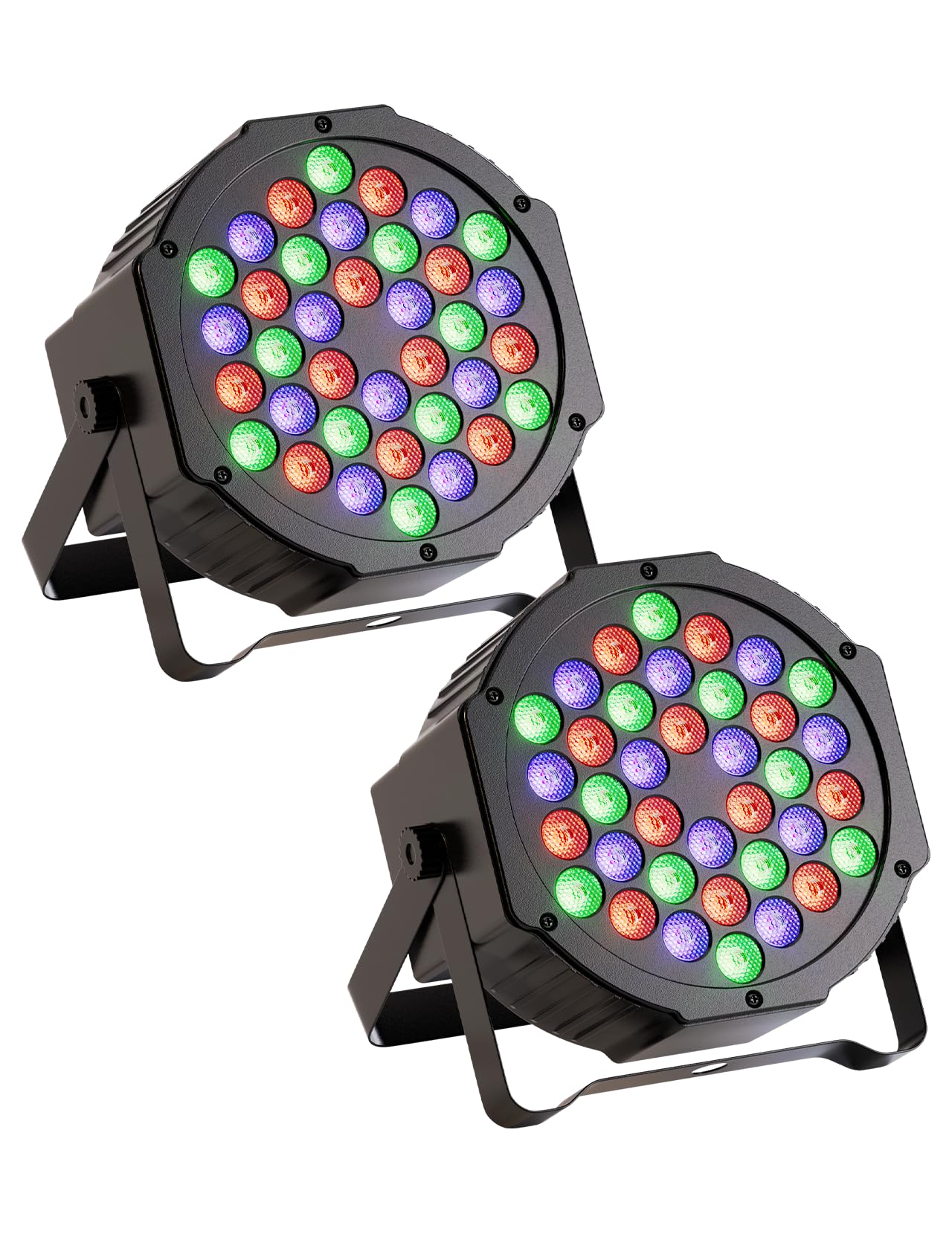 JAJALUYA LED Par Lights 36 LED Stage Lights 9 Modes