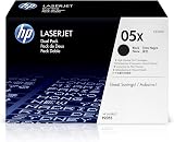 HP CE505XD 05X High Yield Black Original LaserJet Toner Cartridge Multipack