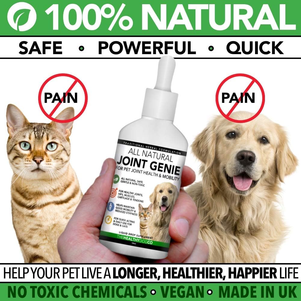 The Healthy Dog Co, Joint Supplements for Dogs Drip on Food, Cat and Dog Supplements for Joints - Image 3