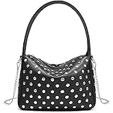 Hobo Purses for Women Trendy Vegan Leather Shoulder Bags Tote Handbag Cherry Purse Retro Small Crossbody Bag