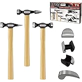 C&amp;T Auto Body Repair Tool Kit,7 Piece,Car Body Repair Tool Kit, Carbon Steel Dolly and Hammer Dent Body Fender Tool Set