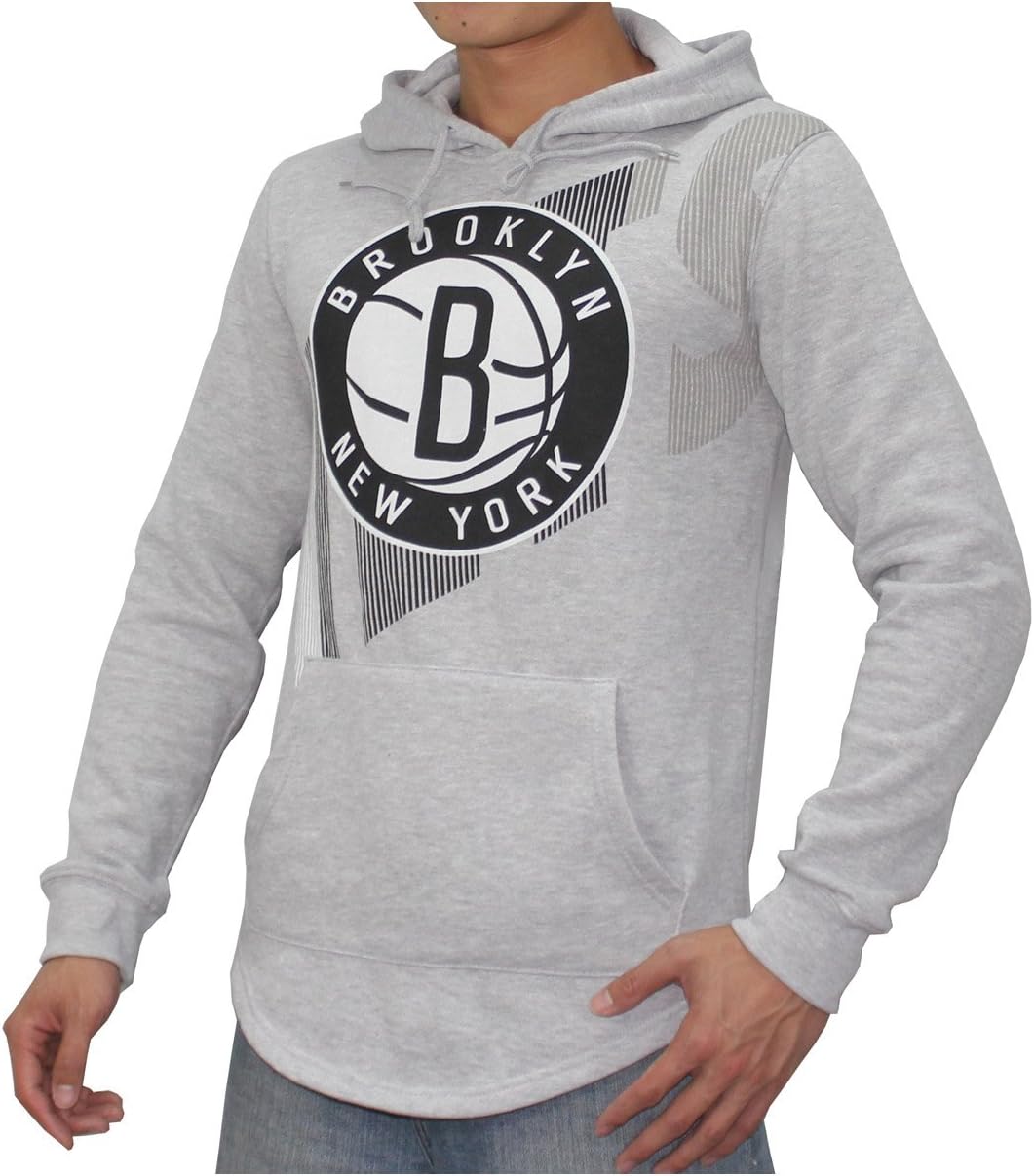 Brooklyn Nets Hoodie Grey Fanatics Shirts Grey Brooklyn Nets Hoodie