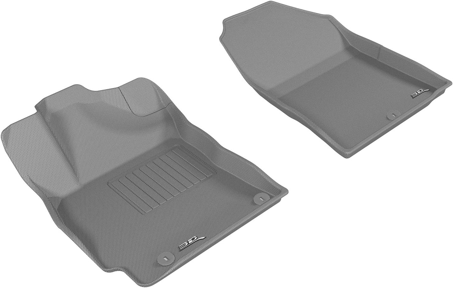3D MAXpider All-Weather Floor Mats for Hyundai Elantra Sedan 2017-2020 Custom Fit Car Floor Liners, Kagu Series (1st Row…