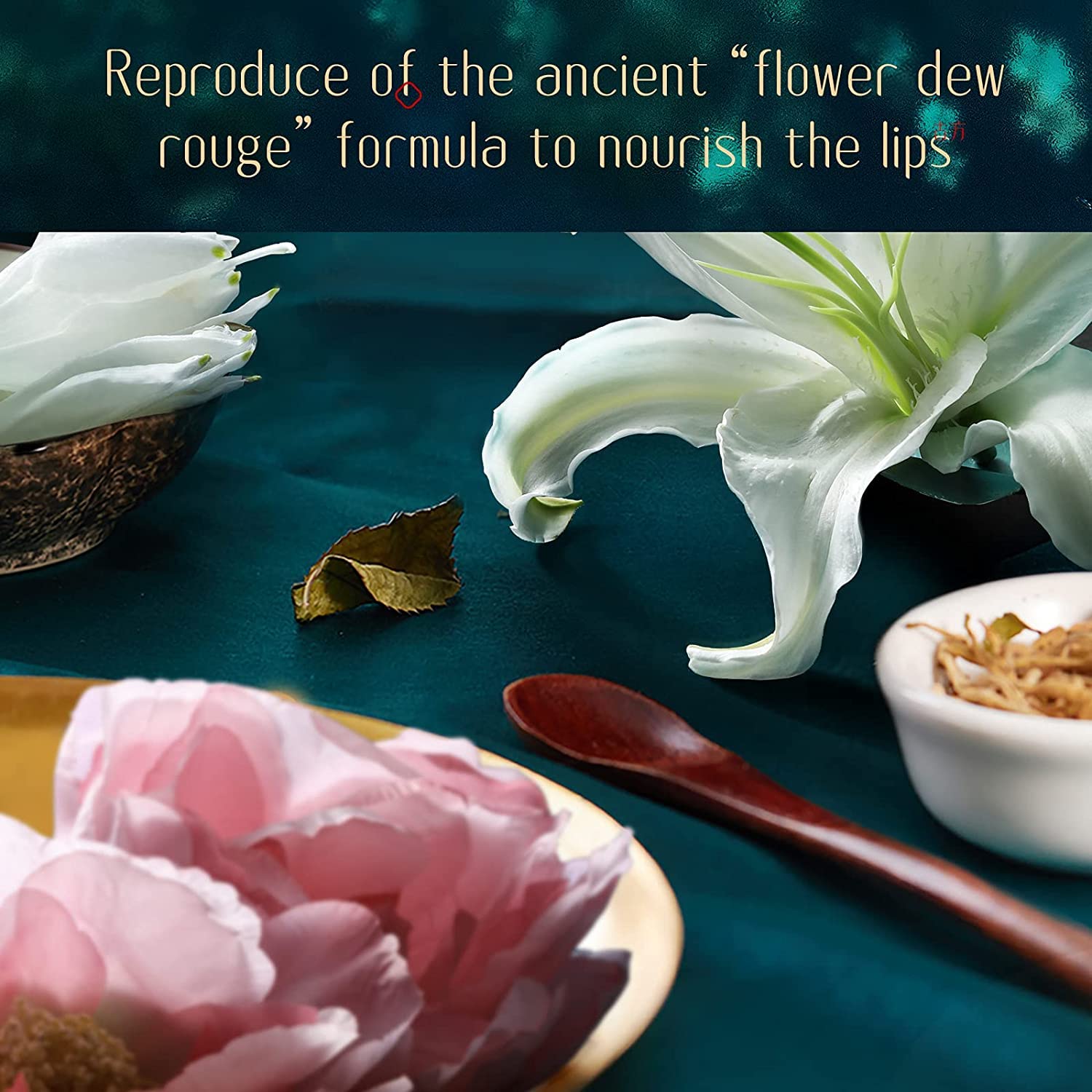 FLORASIS Blooming Rouge Love Lock Lipstick Long-Lasting Sculpting Lipstick Misty Matte Finish Lightweight Nourishing for Everyday Use (M1311 My One and Only)