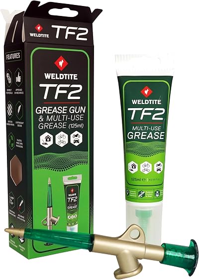 Weldtite All Purpose Bike Grease 125 ml & Applicator 9/16 UNF 18 tpi Set