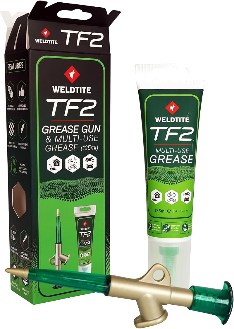 Weldtite All Purpose Bike Grease 125 ml & Applicator 9/16 UNF 18 tpi Set