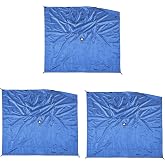 Clam Quick-Set Wind &amp; Sun Panels 3-Pack Blue for Escape Sport | Attaches with D-Rings &amp; Hook-and-Loop Straps, Accessory Only, Carrying Bag Included, for Shade &amp; Privacy
